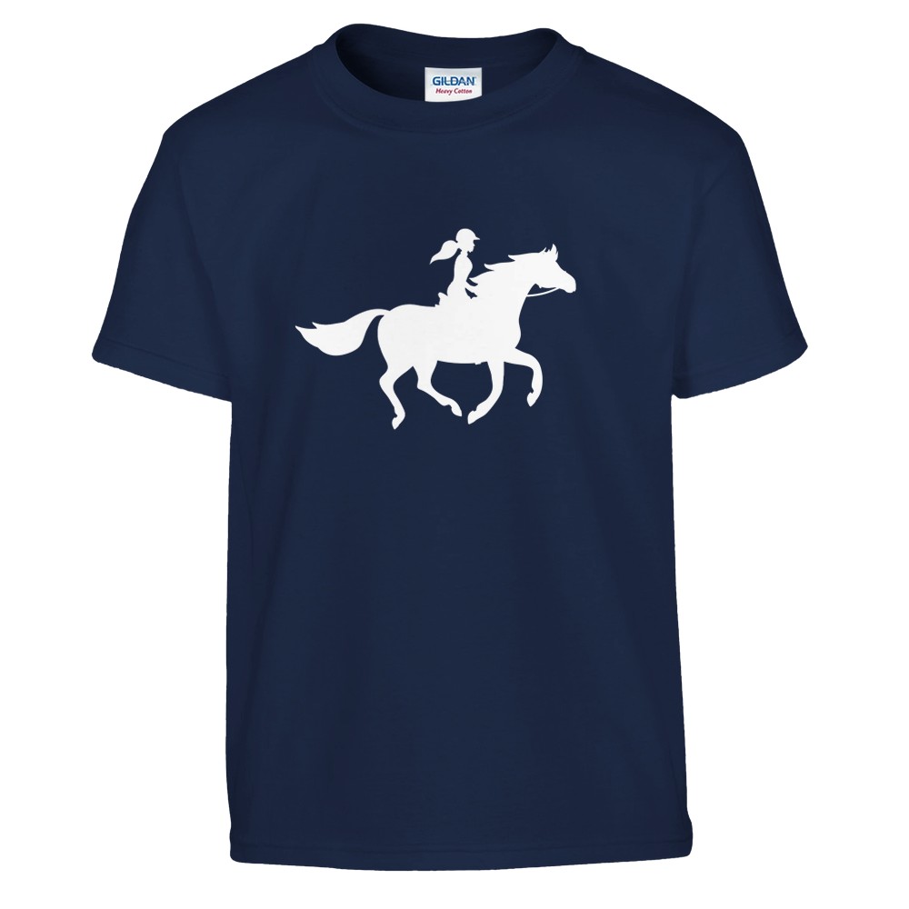 Ridetid T-skjorte Barn – produktbilde 3 av 8