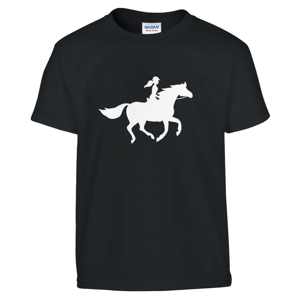Ridetid T-skjorte Barn – produktbilde 6 av 8
