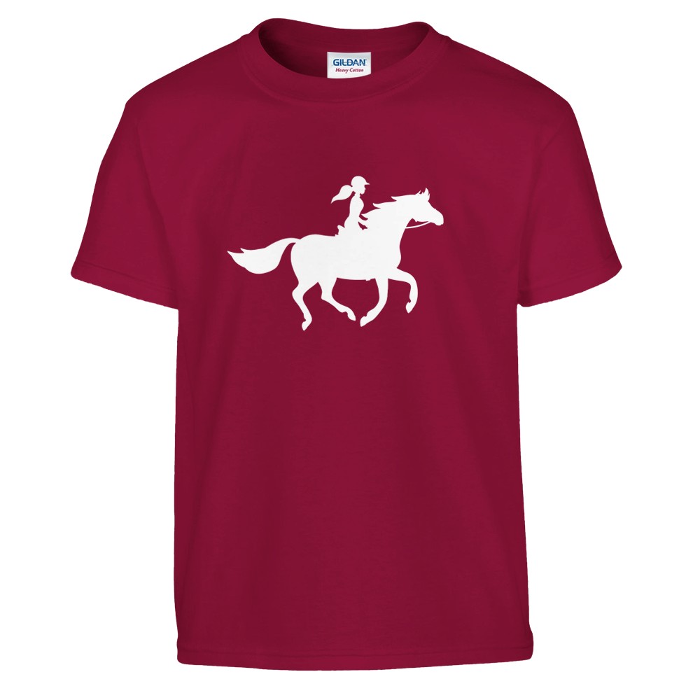 Ridetid T-skjorte Barn – produktbilde 7 av 8