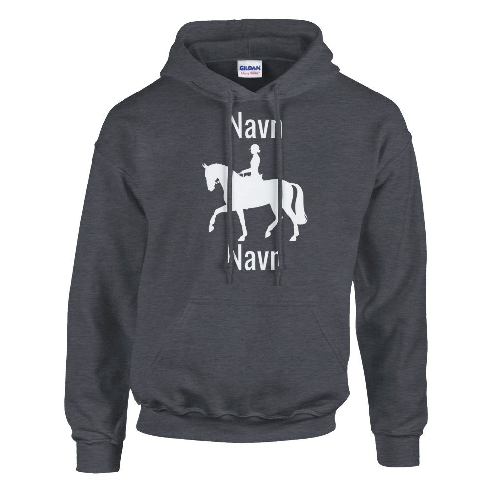 Personlig Design Hoodie Dressur – produktbilde 2 av 2
