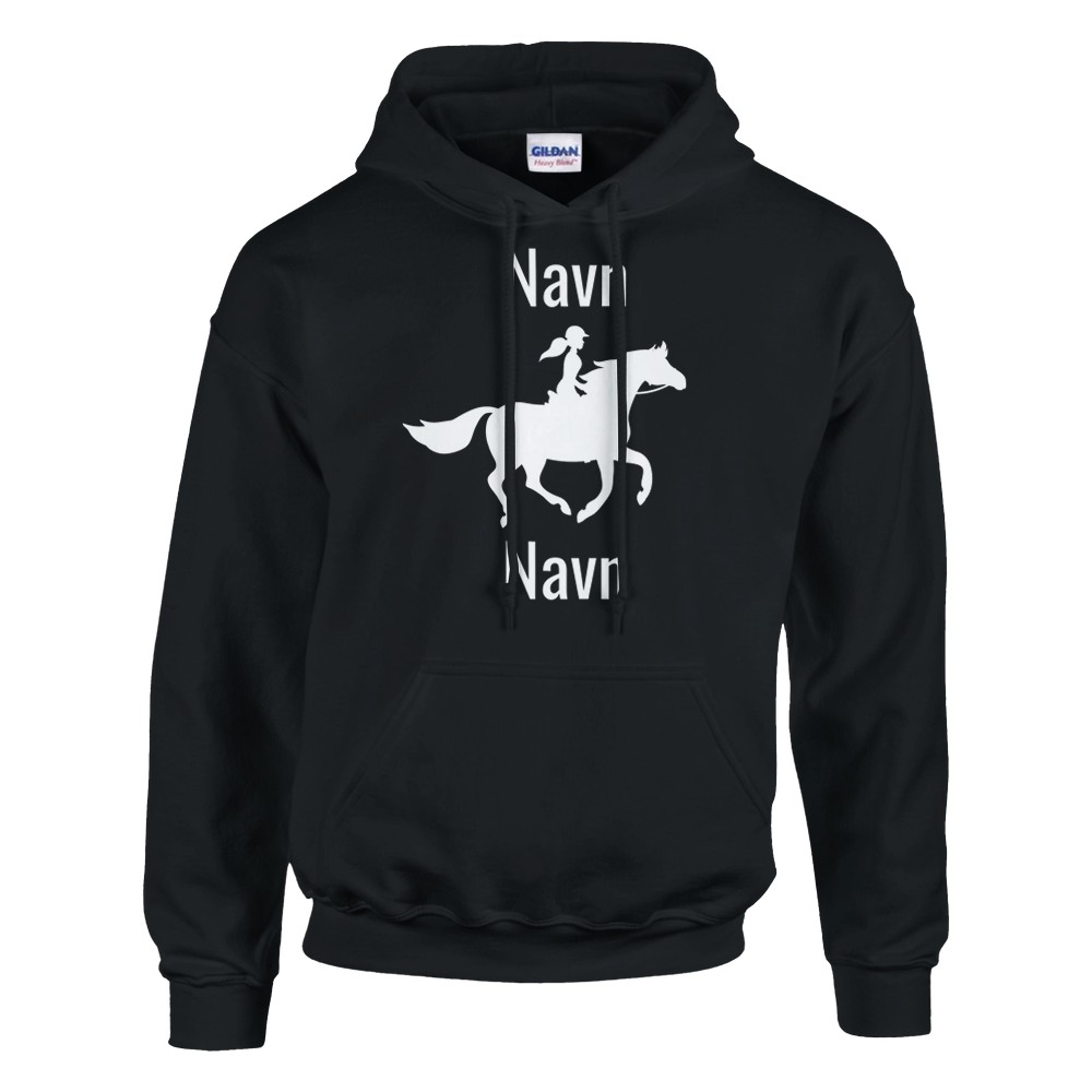 Personlig Design Hoodie Rytter – produktbilde 3 av 5