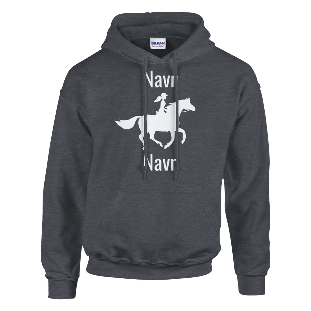 Personlig Design Hoodie Rytter – produktbilde 5 av 5